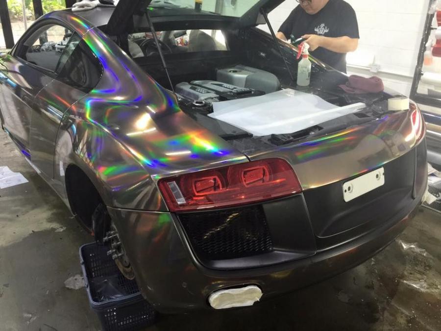 Детали экстерьера Audi R8 by Impressive Wrap 2016 года  (фото 11 из 20)